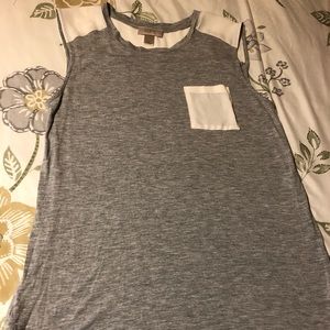 Loft tank dressy shirt